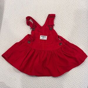 Oshkosh overall dress jumper size 9m